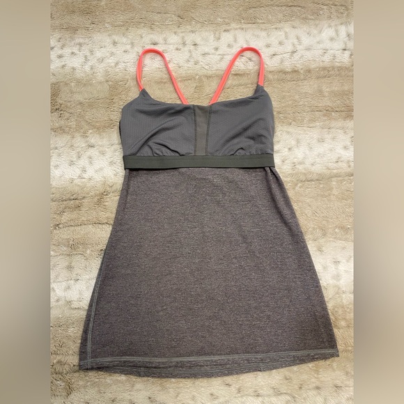 Lululemon tank top strappy coral back 4 - Picture 6 of 7